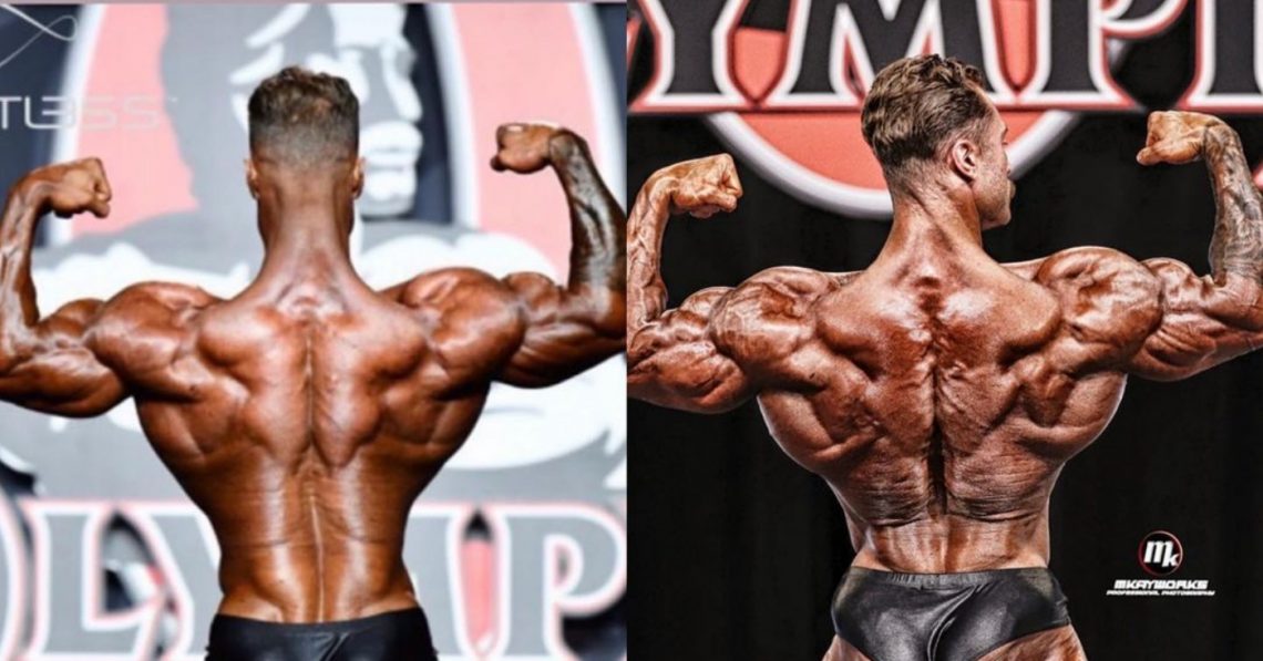 Chris Bumstead Back Double Bicep