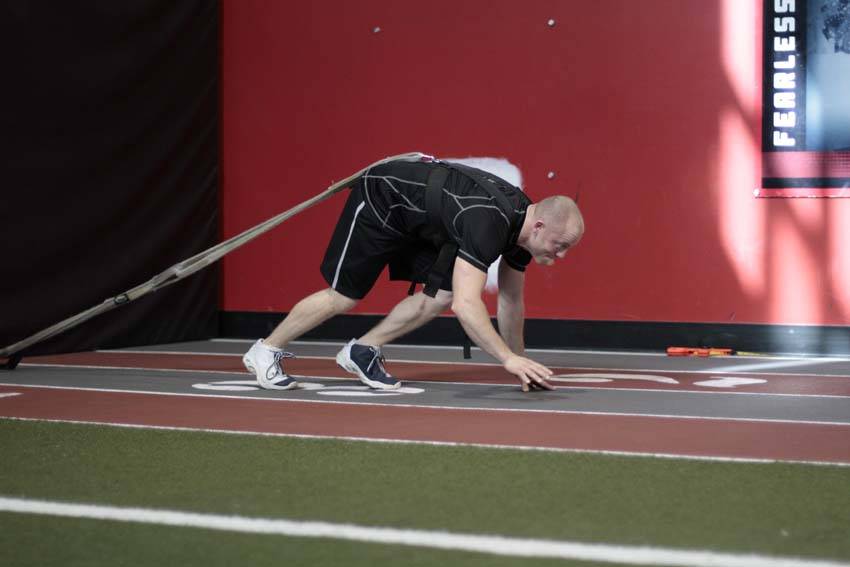 Bear Crawl Sled Drags