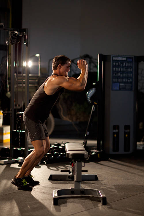Bench Jump demonstration