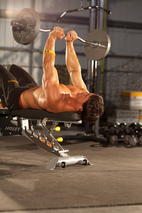 Close-Grip EZ-Bar Press