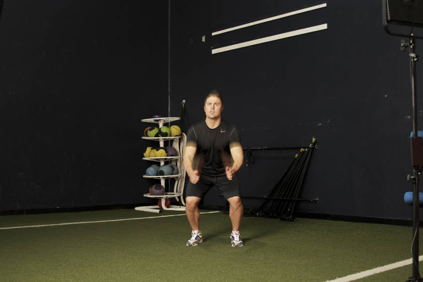 Double Leg Butt Kick