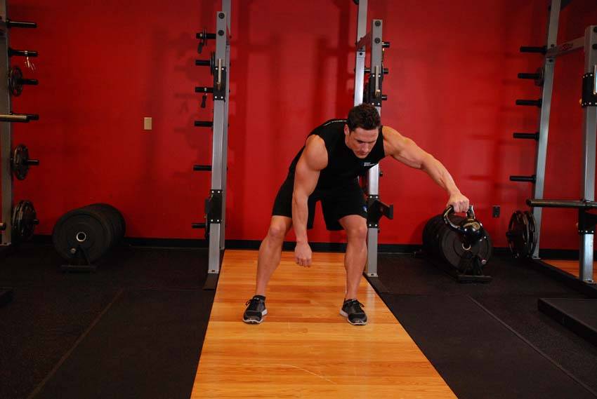 Kettlebell Pass Between The Legs