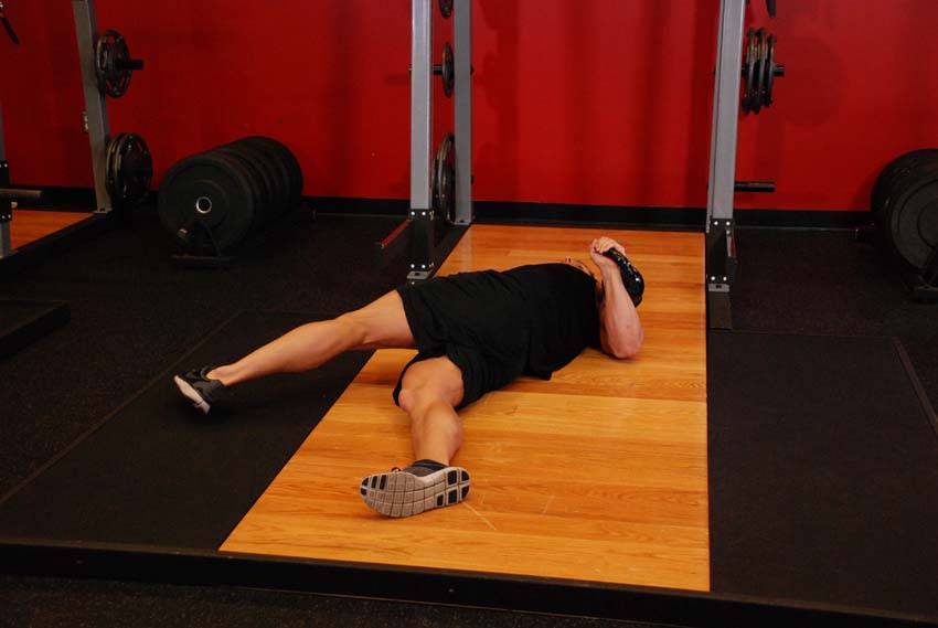 Leg-over Floor Press