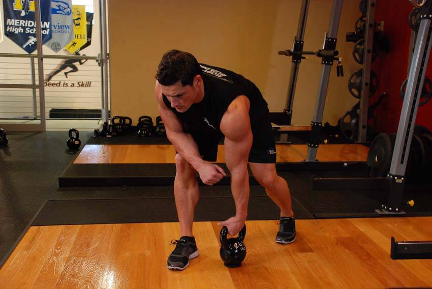 One-arm Kettlebell Row