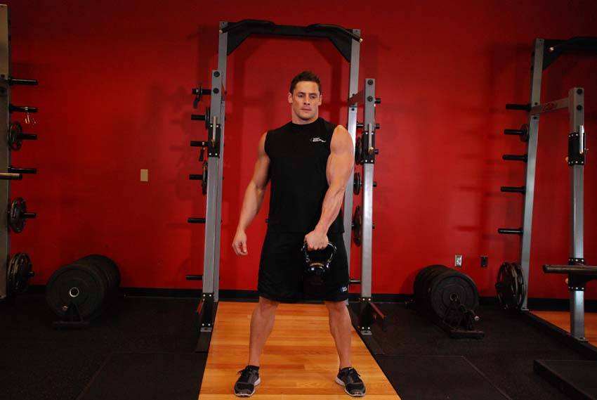 One-arm Kettlebell Swings