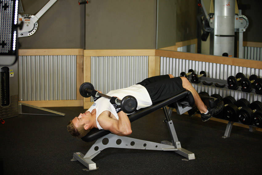 Press Sit-up demonstration