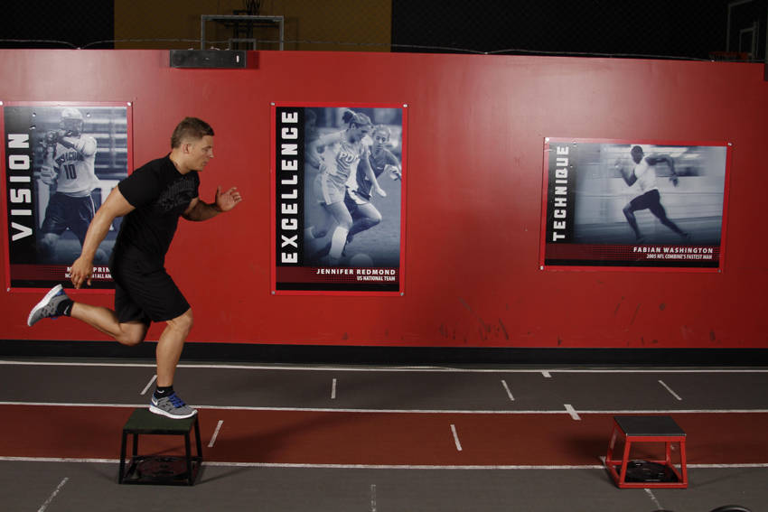 Single-leg Stride Jump