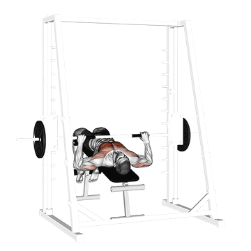 Smith Decline Bench Press