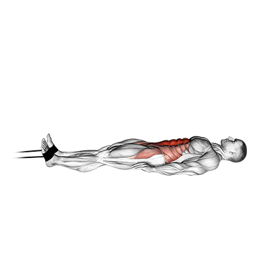 Band Jack Knife Sit-up demonstration