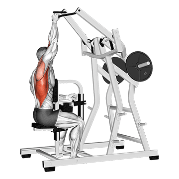 Lever One Arm Lateral Wide Pulldown