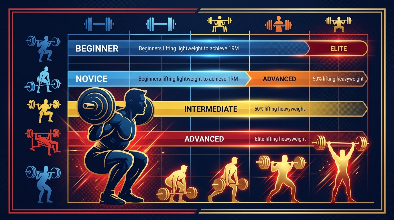 Exercise Intensity Benchmarks Strength Standards: How Strong Are You? | FitnessVolt