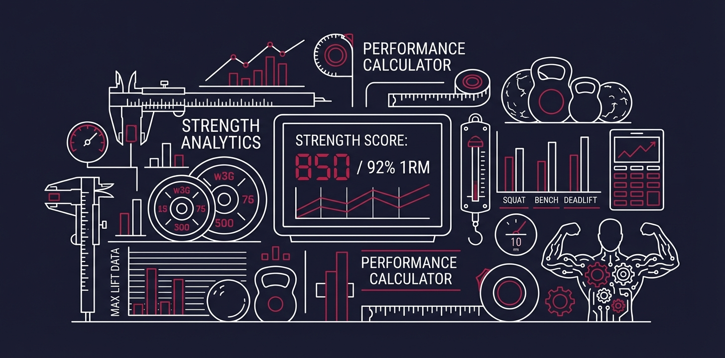 Strongman calculators and strength analysis tools