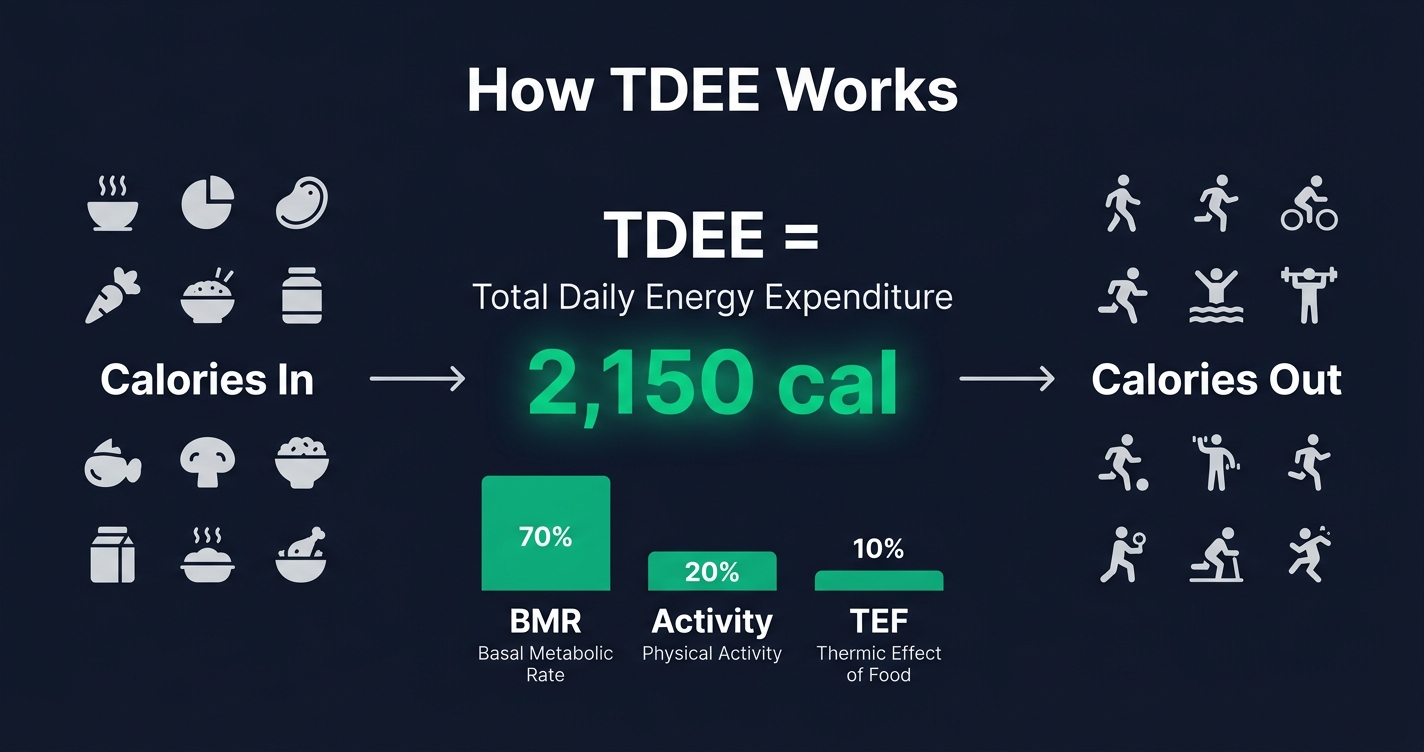 How TDEE Calculation Works