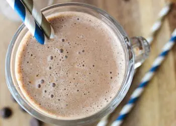 Easy Coffee, Chocolate And Caramel Protein Shake Recipe