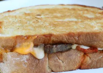 Steak & Grilled Cheese High Protein Sandwich Recipe