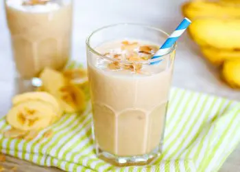 Banana & Almond Breakfast Shake Recipe