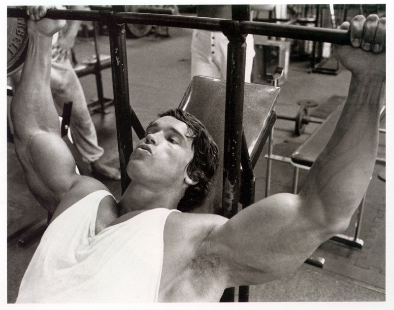 Arnold Schwarzenegger РІ Powerhouse Gym