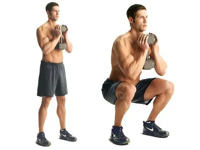 The Crush Grip Goblet Squat