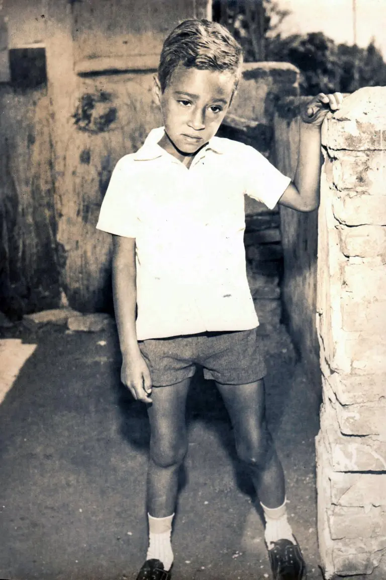 Valdir pictured as a child (Picture: Barcroft)