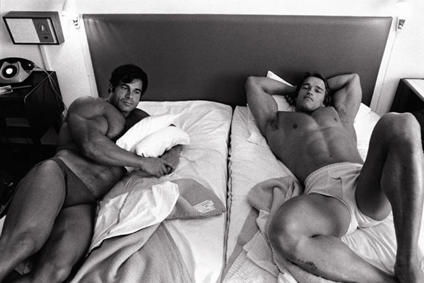 Arnold and Franco Sleeping