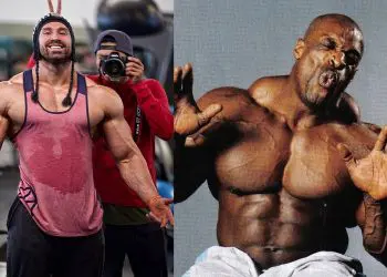 Bradley Martyn Firing Straight Shots At Ronnie Coleman