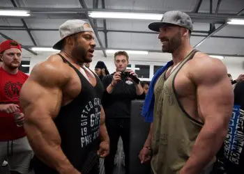Bradley Martyn, Phil Heath, Kai Greene, Dana & Rob Bailey and Ulisses Jr: 