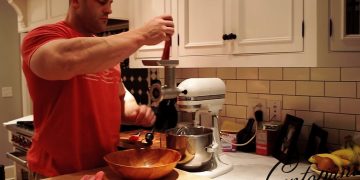 Evan Centopani Eats Raw Meat