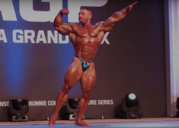 Flex Lewis Posing
