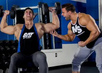 WATCH: Sadik Hadzovic’s 10,000 LB Shoulder Press Challenge