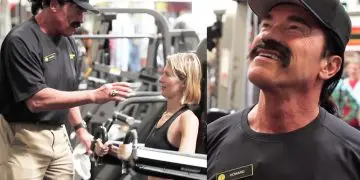 Arnold Schwarzenegger Goes Undercover As Howard At Gold’s Gym