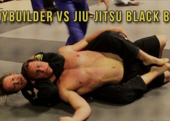 WATCH: Bodybuilder Gets Slapped & Put To Sleep By A Woman