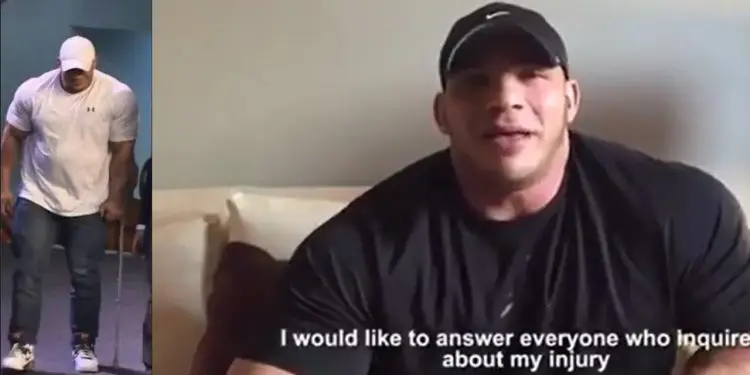 WATCH: Big Ramy Talks About His Knee Injury and Surgery