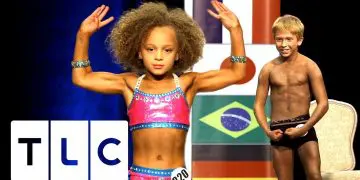 WATCH: 8 Year Old Baby Bodybuilders Competes In Bodybuilding Contest