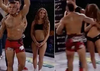 WATCH: MMA Fighter KO’s Ring Girl In The Face