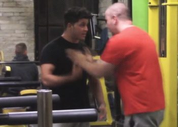 WATCH: Gym Prank Gone Wrong!