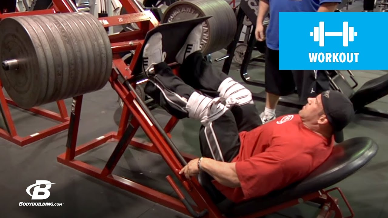 Watch Jay Cutlers Hardcore Leg Workout Fitness Volt