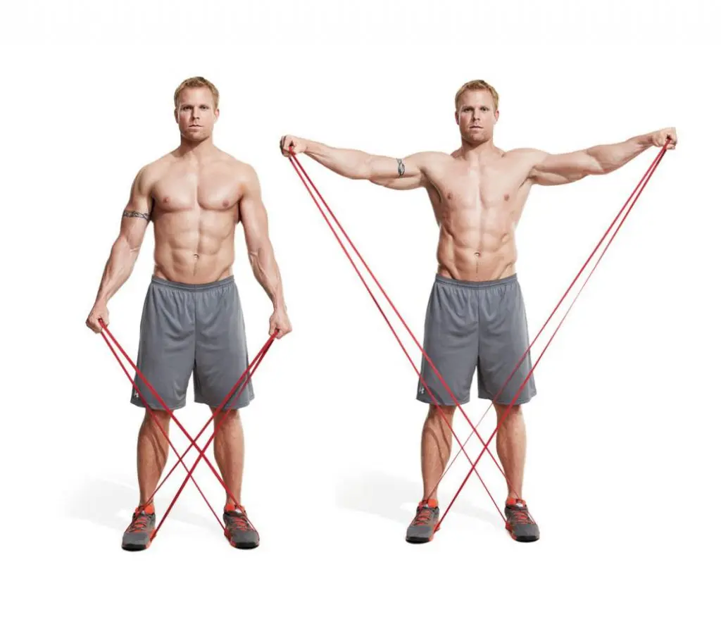 Band Lateral Raise