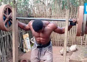 WATCH: Strong African Bodybuilder: Keep The Drive Alive