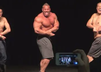 WATCH: Jay Cutler Posing With 2 Gay Fans