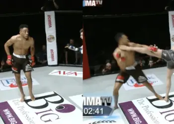 WATCH: This Is Why You Should Never Dance In the Middle Of An MMA Fight