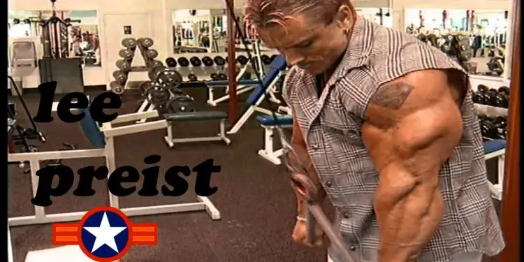 Lee Priest Arms Workout