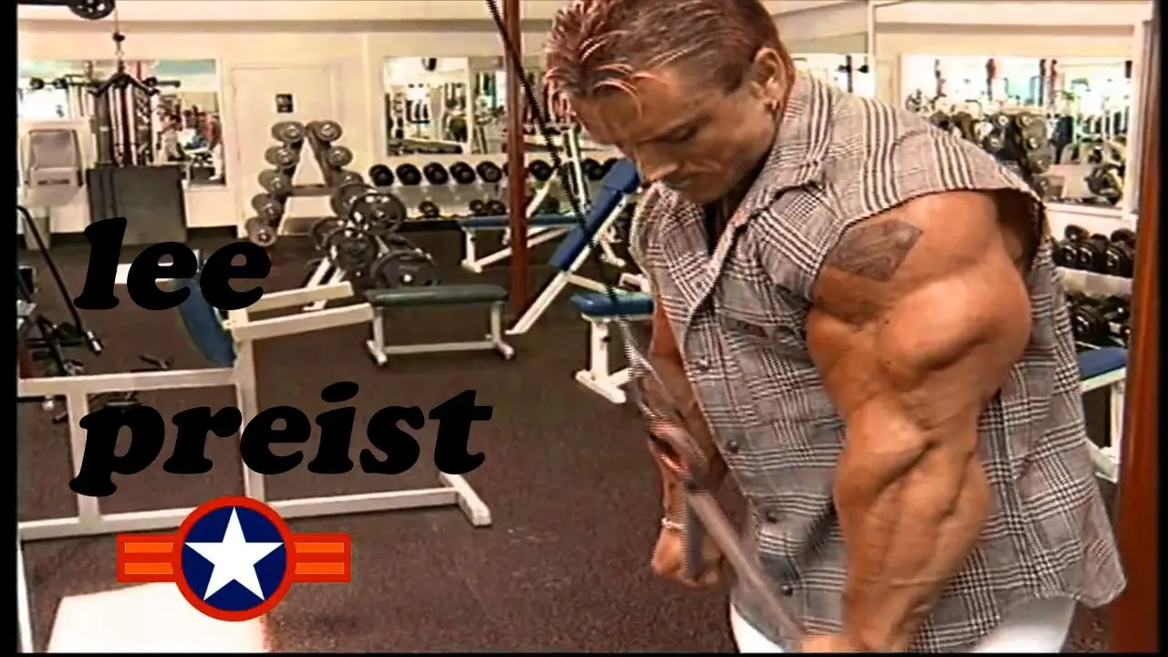 Lee Priest Arms Workout