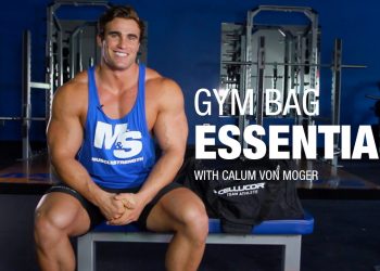 WATCH: The 12 Gym Bag Essentials By Calum Von Moger