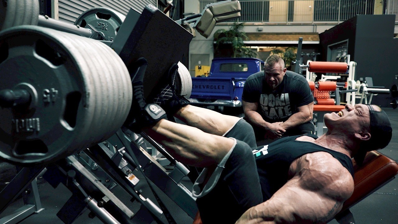 Dallas McCarver's Heavy Leg Workout