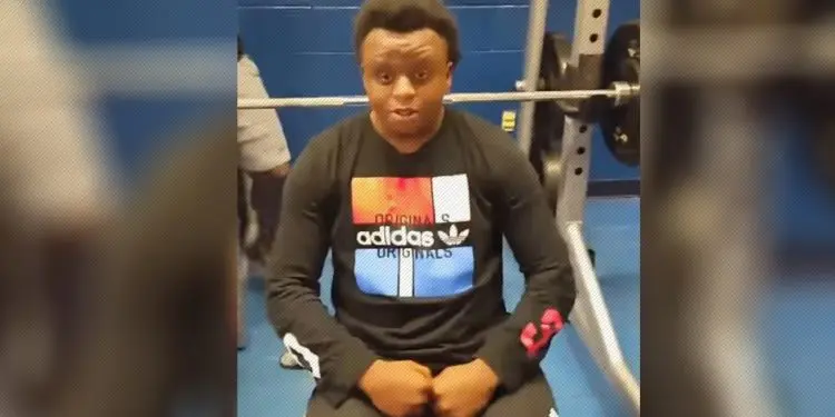 Guy Rips Booming Fart While Trying To Impress His Friends On The Bench Press