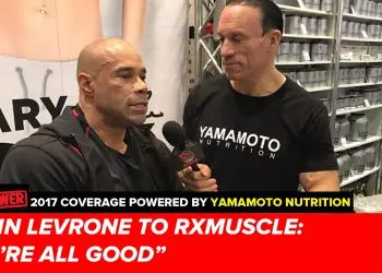 WATCH: Kevin Levrone Speaks to Dave at The 2017 FIBO Power Expo.