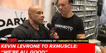 WATCH: Kevin Levrone Speaks to Dave at The 2017 FIBO Power Expo.