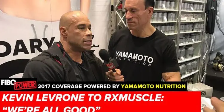 WATCH: Kevin Levrone Speaks to Dave at The 2017 FIBO Power Expo.
