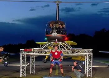 Strongman Franz Muellner