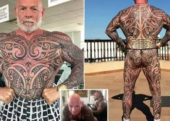 Bodybuilder Ray Houghton